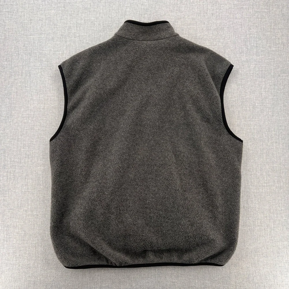 VTG 90s The North Face Fleece Vest Men XL Gray USA Made Gorpcore Minimalist
